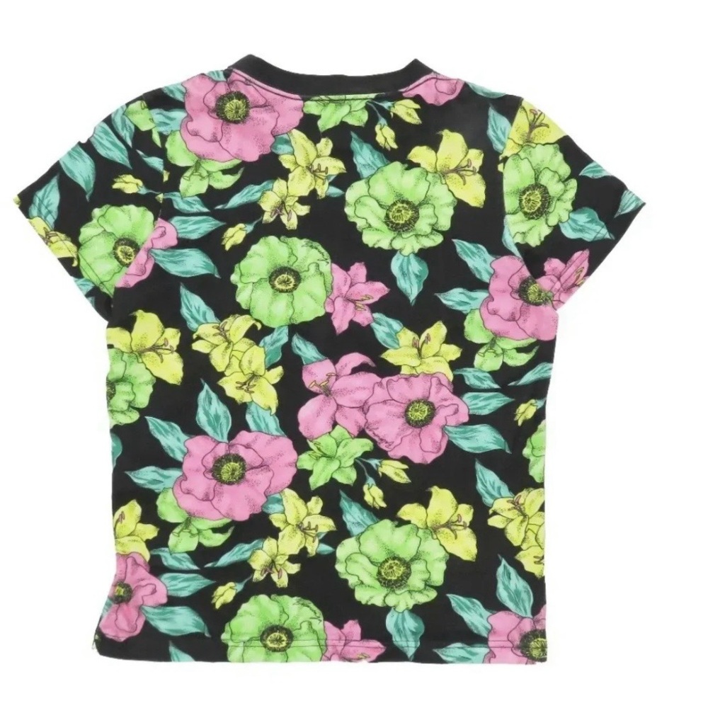 Balenciaga Floral Print Short Sleeve Tee - Picture 7 of 7
